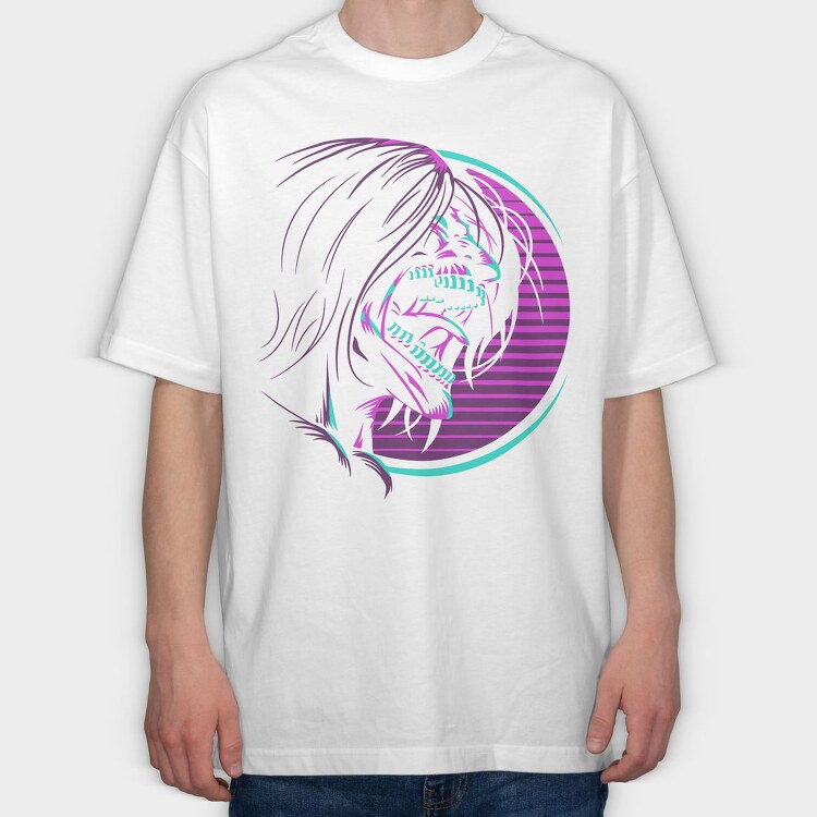 Attack on Titan 20, Tricou Oversize Barbati (Unisex)