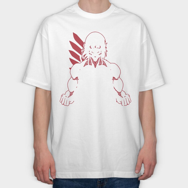 Attack on Titan 31, Tricou Oversize Barbati (Unisex)