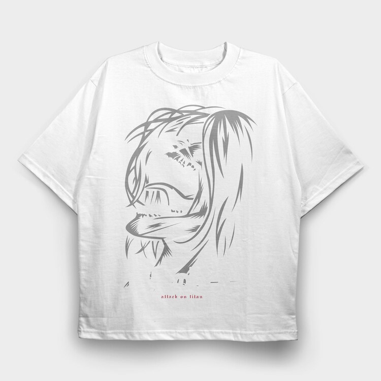 Attack on Titan 15, Tricou Oversize Barbati (Unisex)