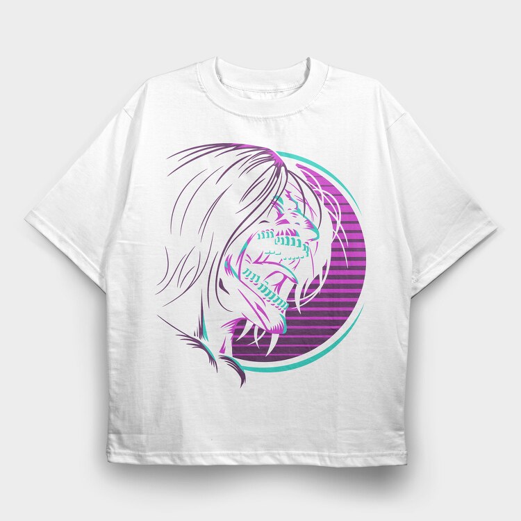 Attack on Titan 20, Tricou Oversize Barbati (Unisex)