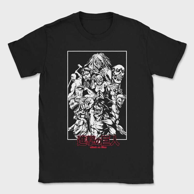 Attack on Titan 35, Tricou Barbati (Unisex)