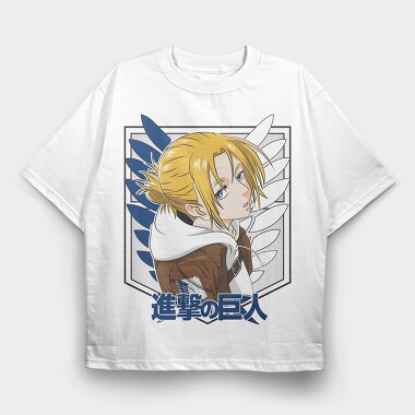 Attack on Titan 4, Tricou Oversize Barbati (Unisex)