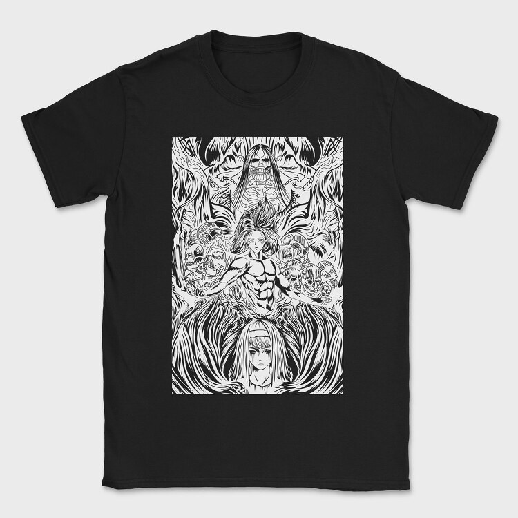 Attack on Titan 43, Tricou Barbati (Unisex)