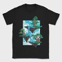 Bonsai Floating Island, Tricou Barbati (Unisex)