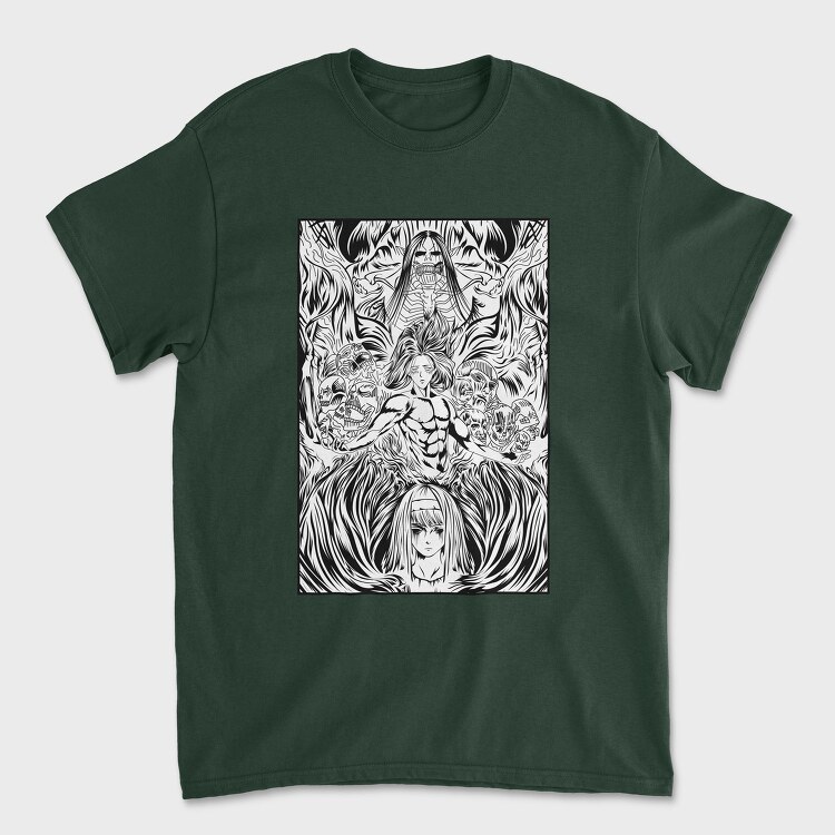 Attack on Titan 43, Tricou Barbati (Unisex)