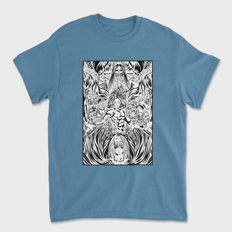 Attack on Titan 43, Tricou Barbati (Unisex)