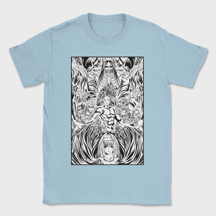 Attack on Titan 43, Tricou Barbati (Unisex)