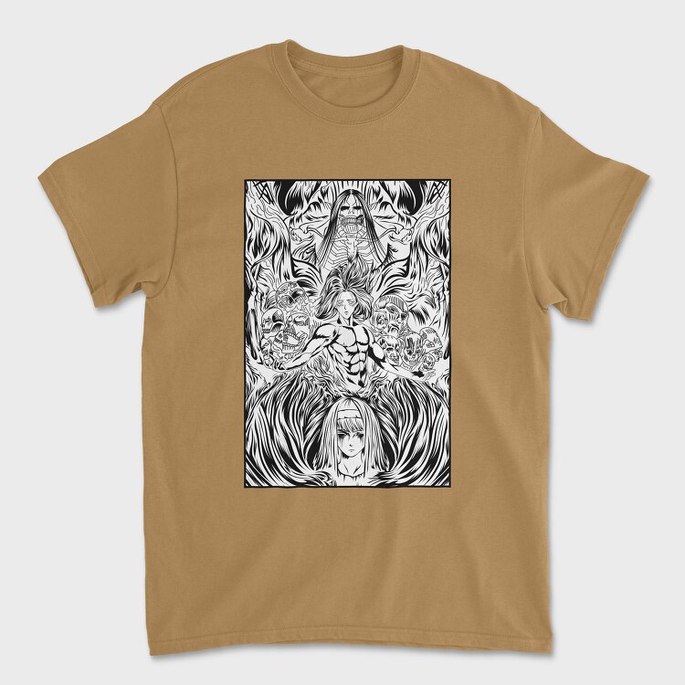 Attack on Titan 43, Tricou Barbati (Unisex)