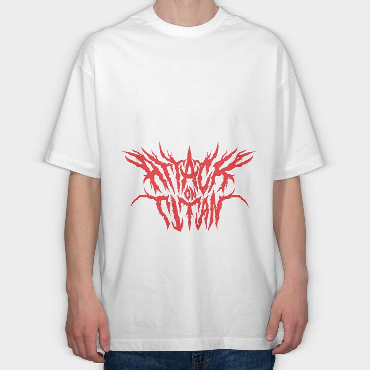 Attack on Titan 50, Tricou Oversize Barbati (Unisex)