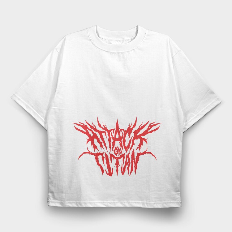 Attack on Titan 50, Tricou Oversize Barbati (Unisex)