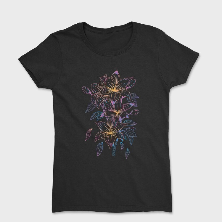 Flower Line, Tricou Femei