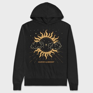 Cloudy and Bright, Hanorac Oversize Barbati (Unisex)