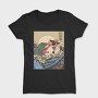 Kaiju Vs Cat, Tricou Femei