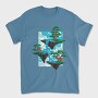 Tricou Barbati (Unisex) Imprimat digital direct in tesatura, bumbac premium 100%.