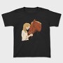 Girl Horse Watercolor, Tricou Copii