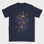 Flower Line, Tricou Barbati (Unisex)