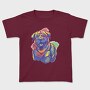 Rottweiler Watercolor, Tricou Copii