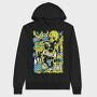 Monster Collage, Hanorac Oversize Barbati (Unisex)