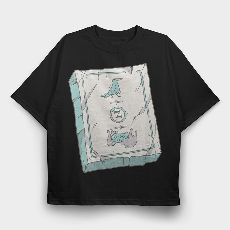 Egyptian Stone, Tricou Oversize Barbati (Unisex)