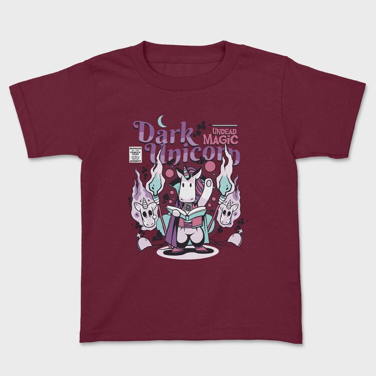 Dark Unicorn Funny, Tricou Copii