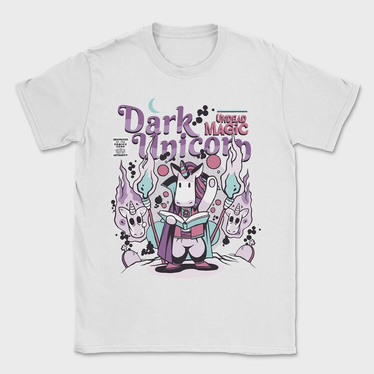 Dark Unicorn Funny, Tricou Barbati (Unisex)