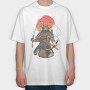 Samurai Spinning Rod Net, Tricou Oversize Barbati (Unisex)