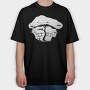 Japanese Garden, Tricou Oversize Barbati (Unisex)