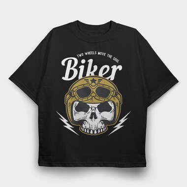 Long Live Biker, Tricou Oversize Barbati (Unisex)