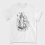 Lighthouse Wave, Tricou Barbati (Unisex)