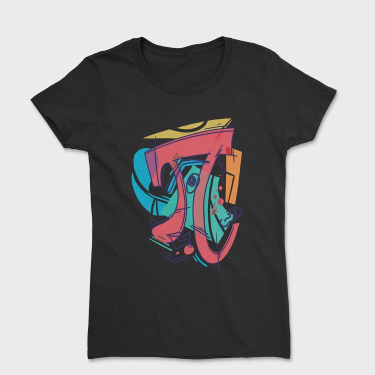 Cubist Pi, Tricou Femei