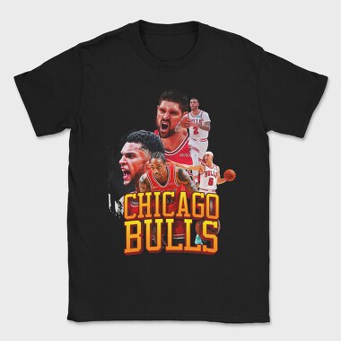Chicago Bulls, Tricou Barbati (Unisex)