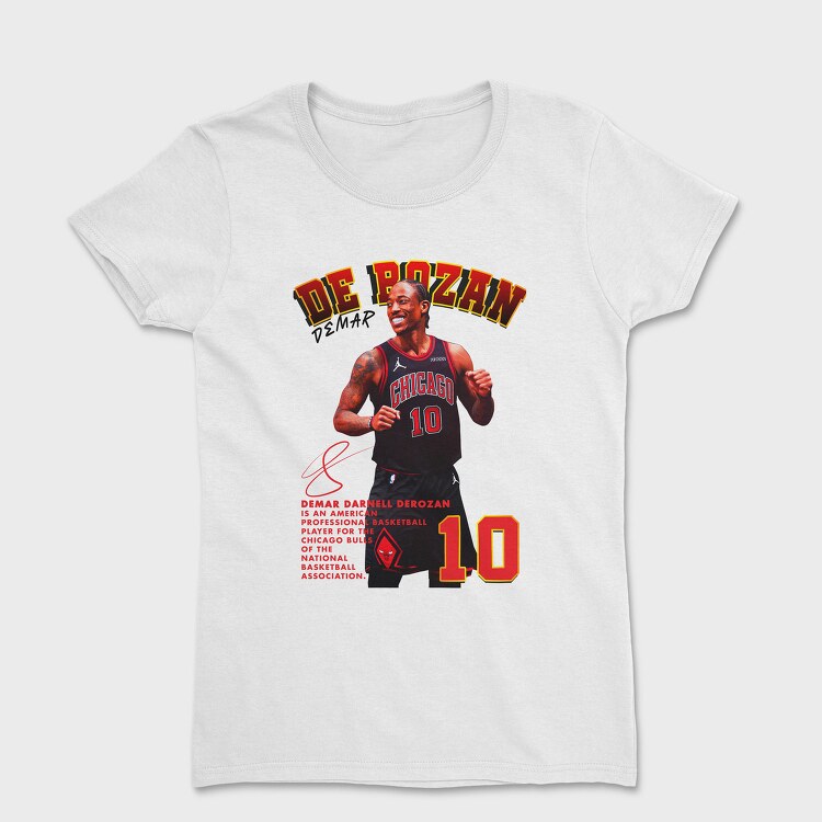 Demar Derozan 10, Tricou Femei