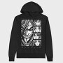 Attack on Titan 18, Hanorac Oversize Barbati (Unisex)