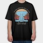Be Kind Elephant, Tricou Oversize Barbati (Unisex)