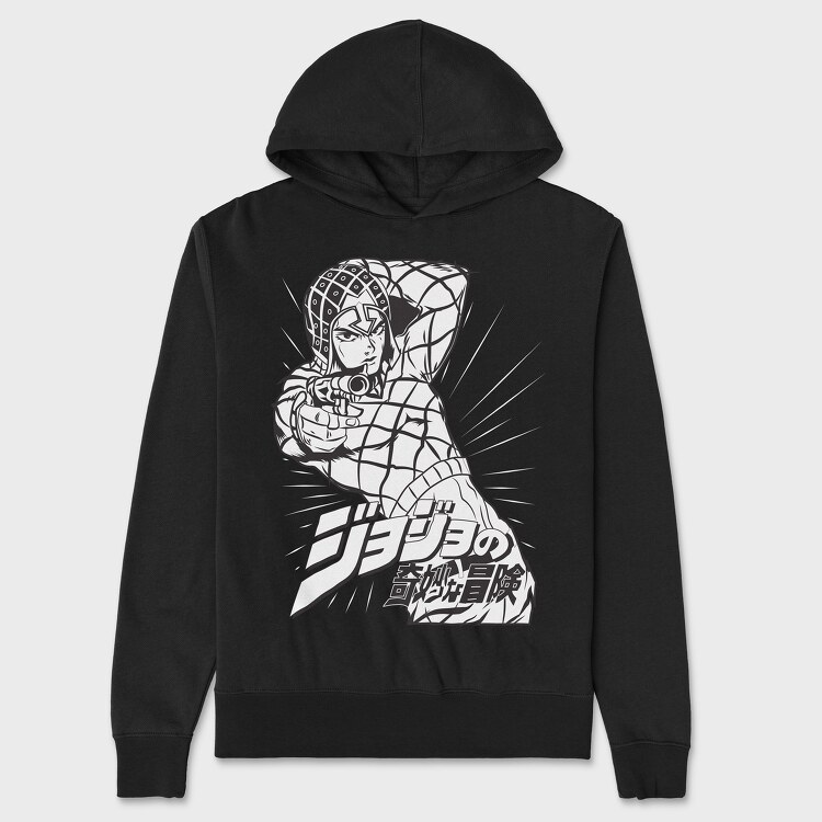 Jojos 6, Hanorac Oversize Barbati (Unisex)