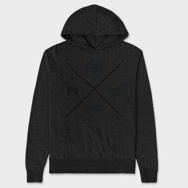 Forest Animals, Hanorac Oversize Barbati (Unisex)