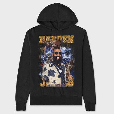 James Harden Nba, Hanorac Oversize Barbati (Unisex)