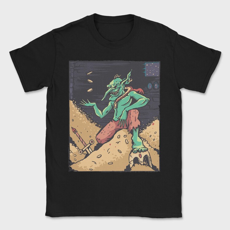 Tricou Barbati (Unisex) Imprimat digital direct in tesatura, bumbac premium 100%.