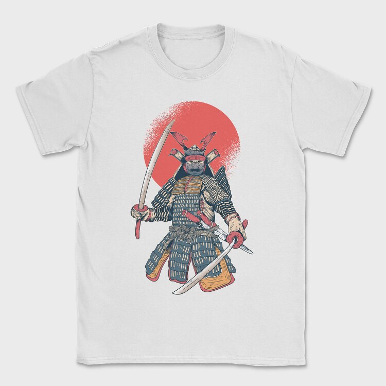 Samurai Vintage, Tricou Barbati (Unisex)