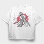 Samurai Blood, Tricou Oversize Barbati (Unisex)