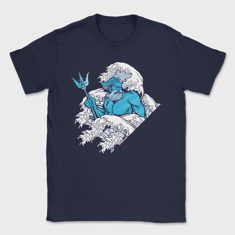 Poseidon, Tricou Barbati (Unisex)