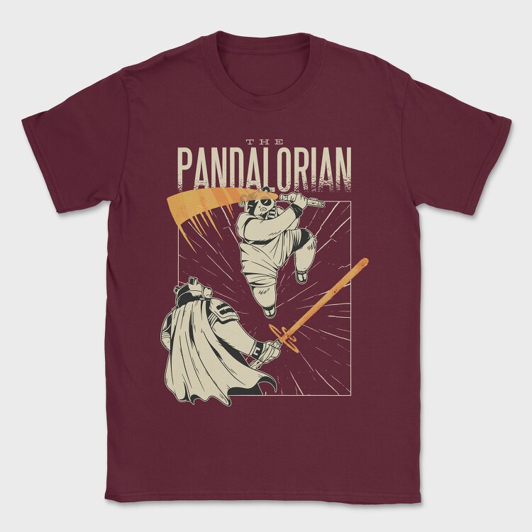 Pandalorian, Tricou Barbati (Unisex)