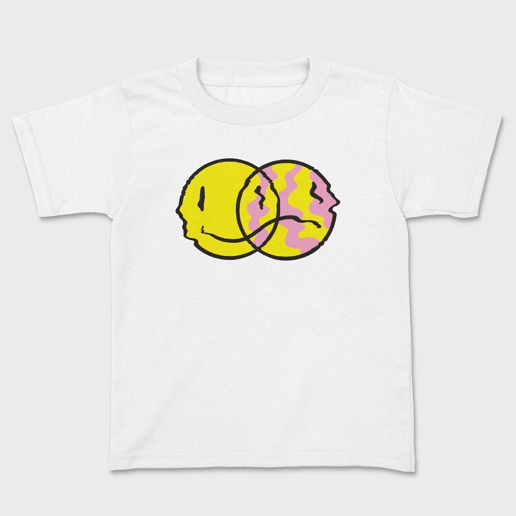 Happy Sad Emoji, Tricou Copii