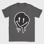 Black Smiley, Tricou Barbati (Unisex)