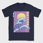 Big Wave Vaporwave, Tricou Barbati (Unisex)