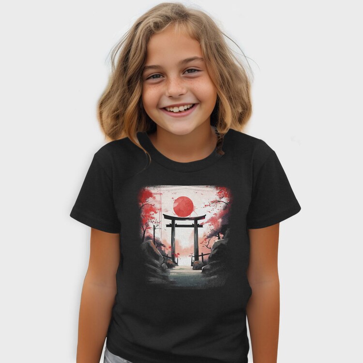 Japanese Gate Moon, Tricou Copii