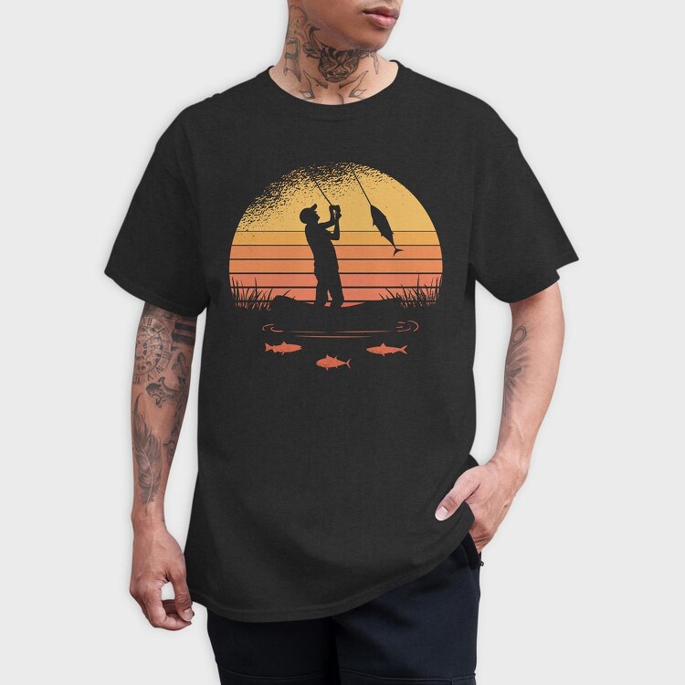 Fisherman, Tricou Barbati (Unisex)