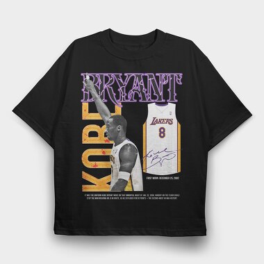 Kareem Abdul Jabbar Los Angeles Lakers, Tricou Oversize Barbati (Unisex)