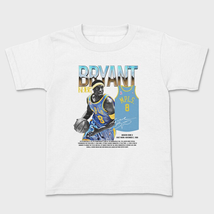 Kobe Bryant 86, Tricou Copii