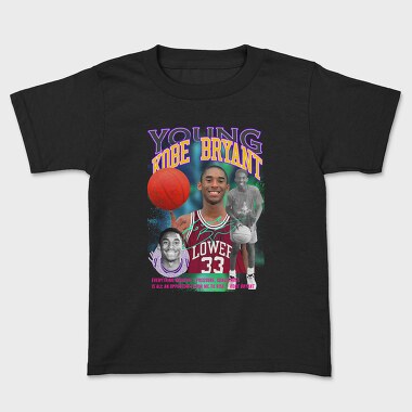 Kobe Bryant Basketball Motivation, Tricou Copii